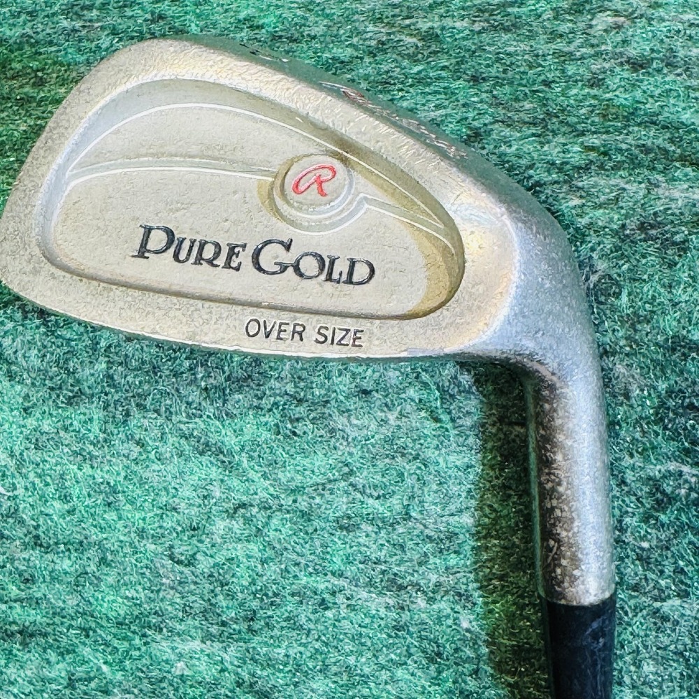 Rawlings Pure Gold Oversize Pitching Wedge Youth RH Steel Silver Golf Club USA